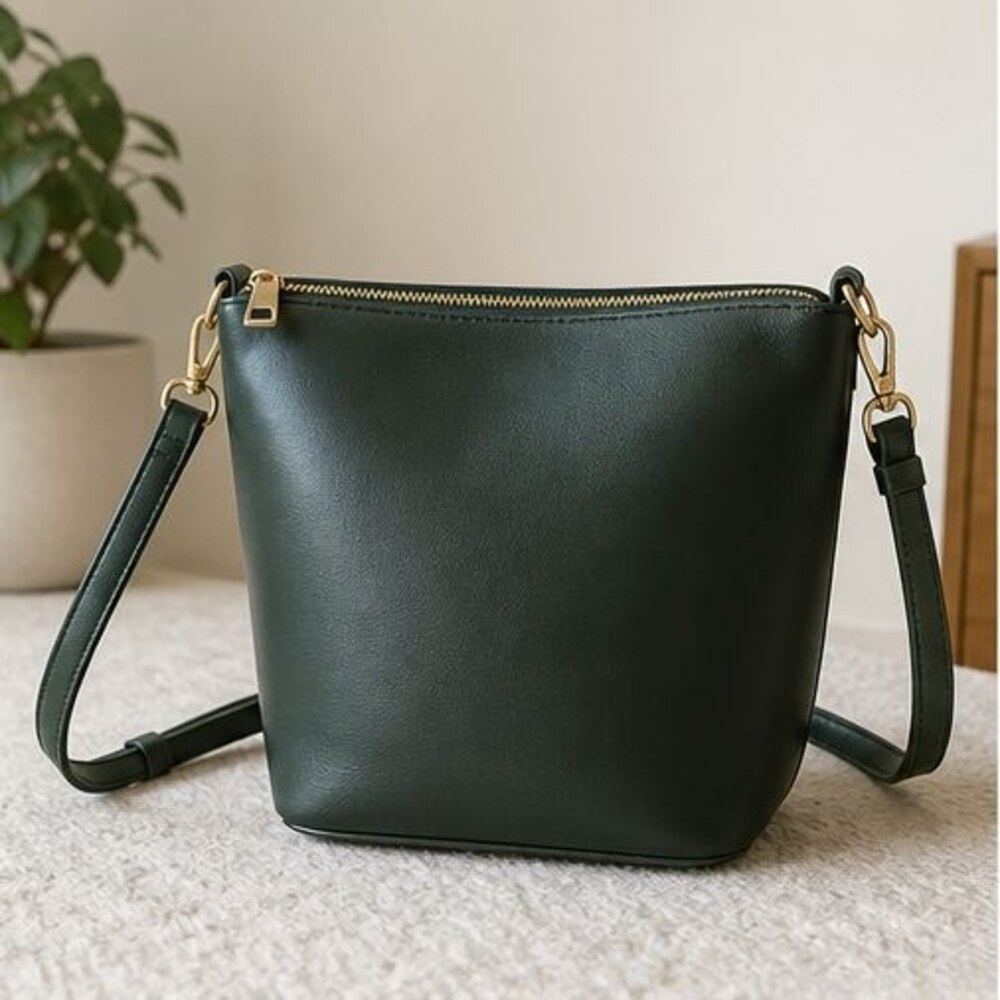 Forest Zip Crossbody Bag